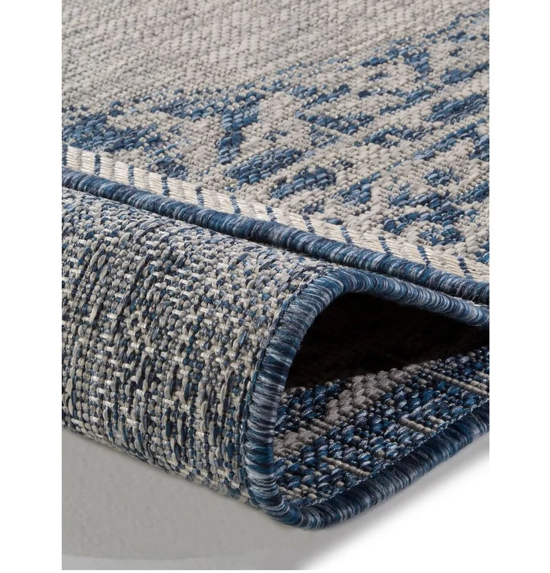 Benuta In-& Outdoor Teppich Cleo blau
