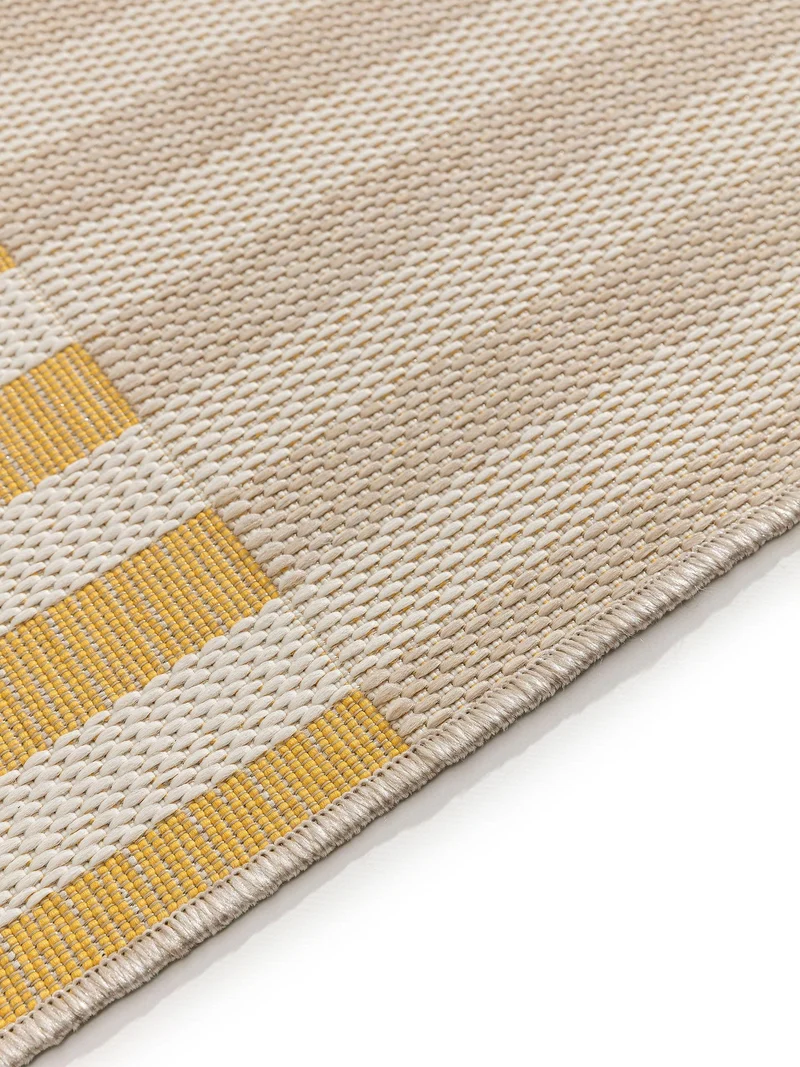 Benuta In-& Outdoor Teppich Vega beige/yellow