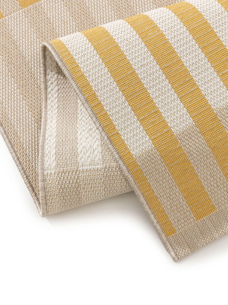 Benuta In-& Outdoor Teppich Vega beige/yellow