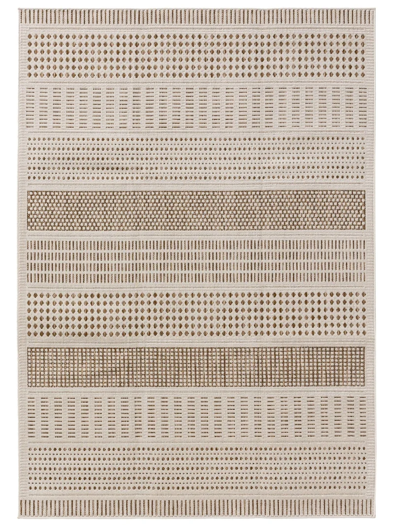 Benuta In-& Outdoor Teppich Kaleo cream/beige 200x300cm