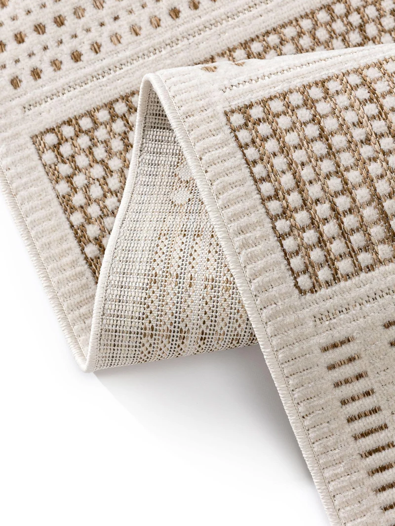 Benuta In-& Outdoor Teppich Kaleo cream/beige 200x300cm