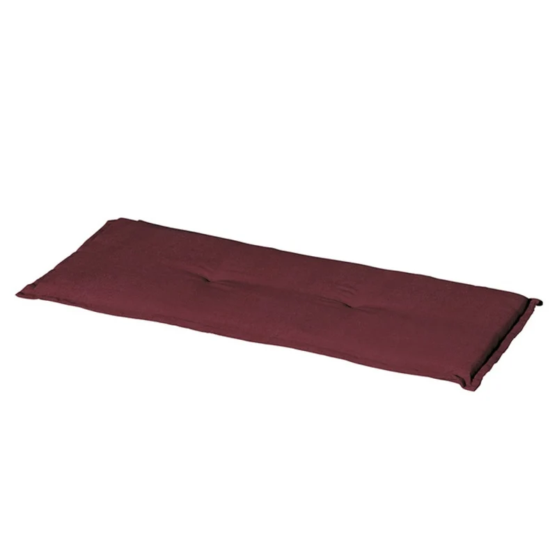 Madison Bankkussen ca.120x48cm Panama bordeaux
