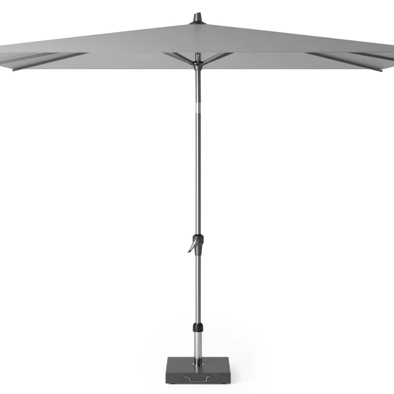Platinum Sun & Shade parasol Riva 300x200 lichtgrijs