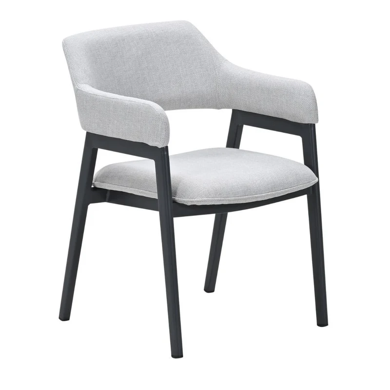 Selina dining tuinstoel - carbon black - valley sand - Antraciet