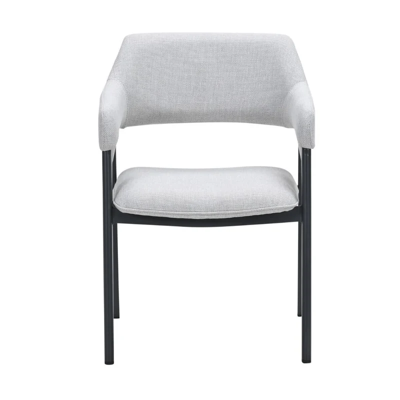 Selina dining tuinstoel - carbon black - valley sand - Antraciet