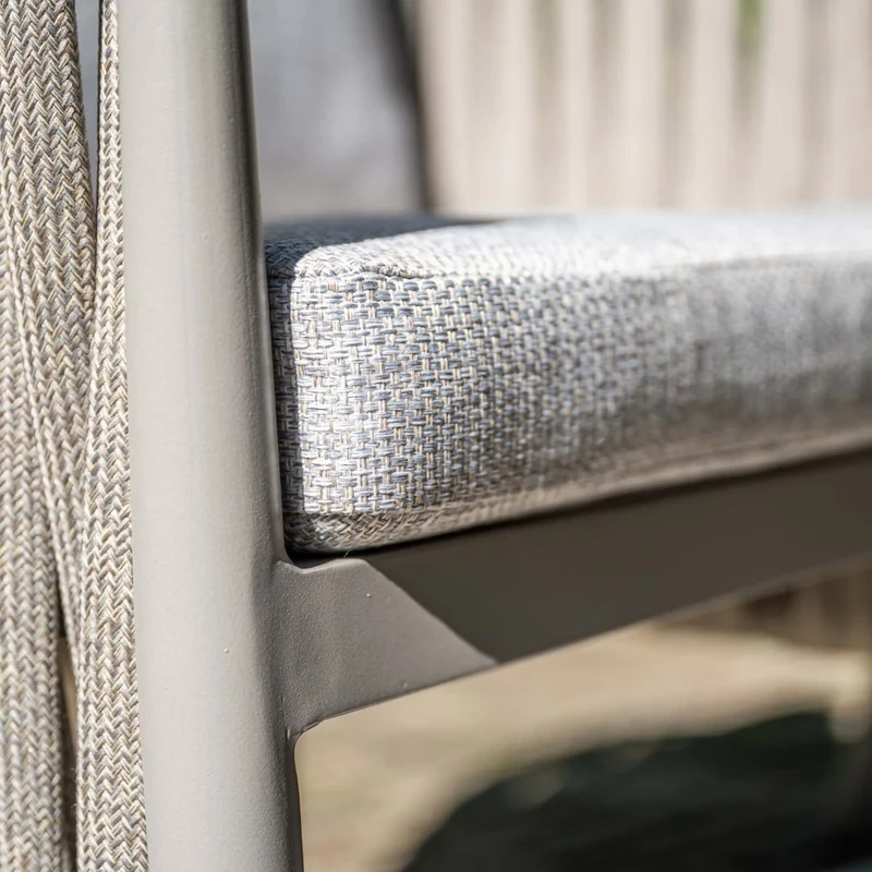 Teromos dining tuinstoel - taupe - rope grijs zand - valley sand