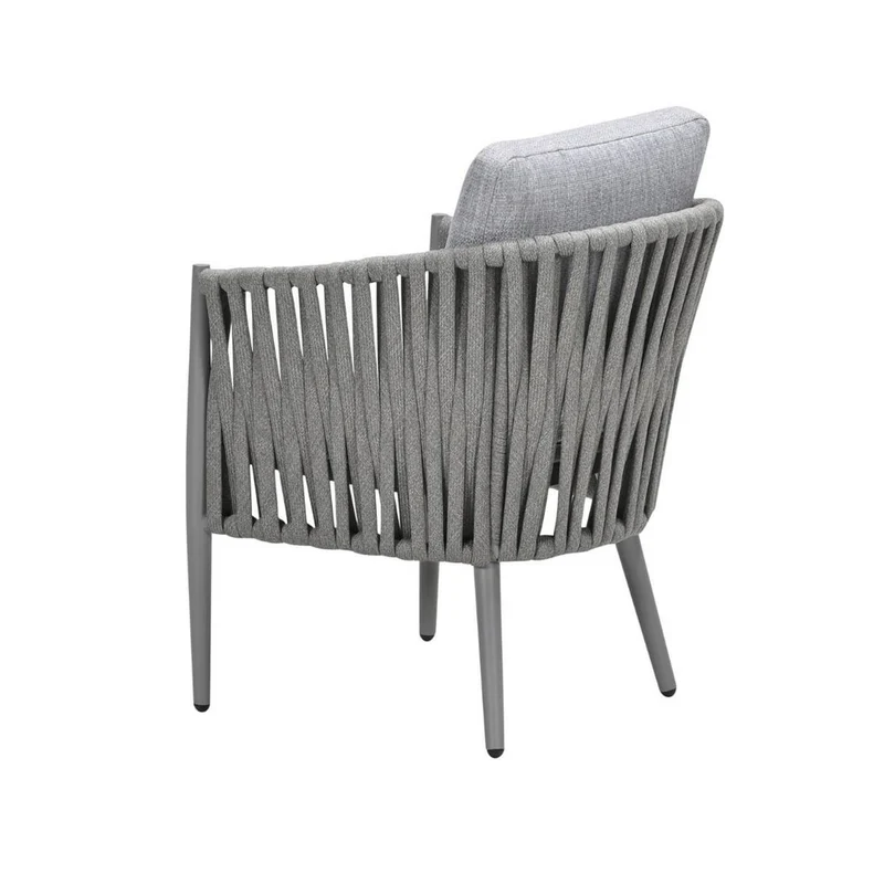Teromos dining tuinstoel - taupe - rope grijs zand - valley sand