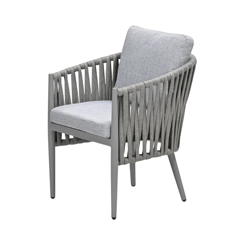 Teromos dining tuinstoel - taupe - rope grijs zand - valley sand