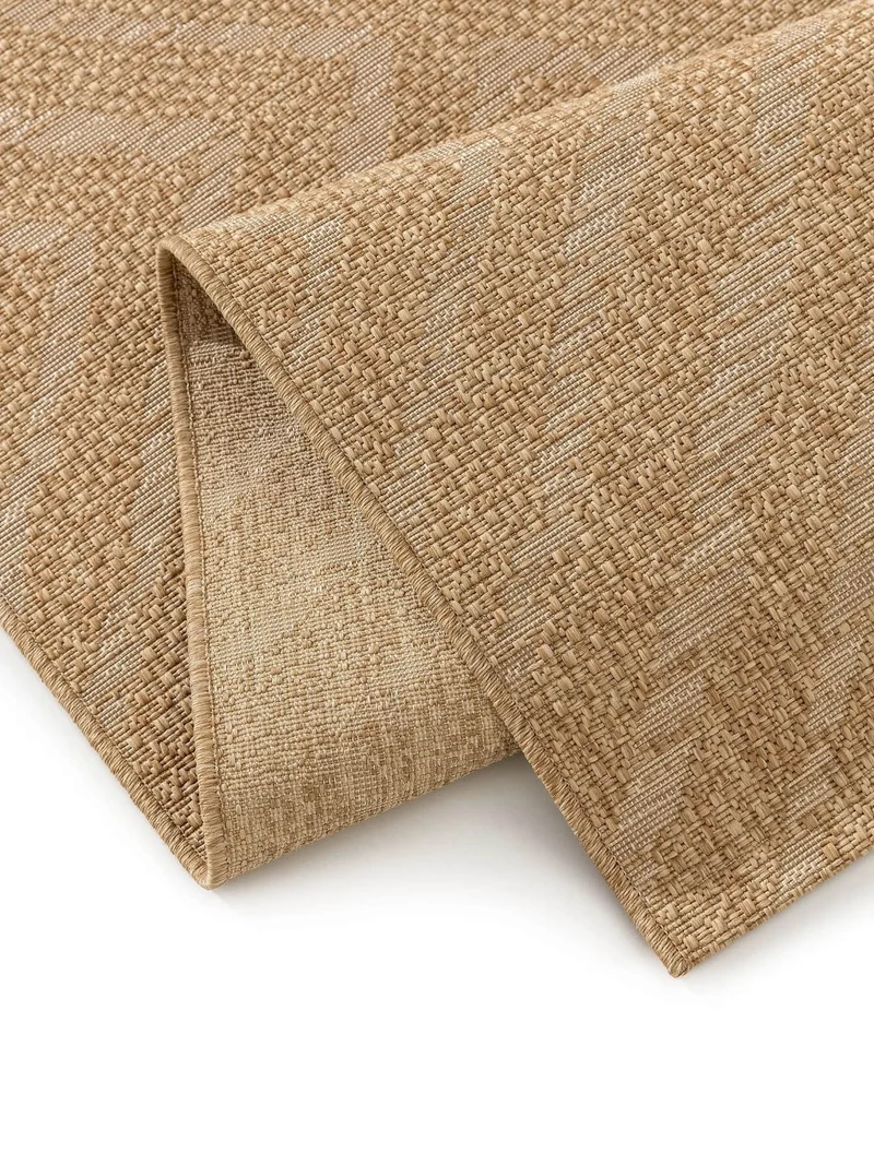 Benuta In- & Outdoor Teppich Como hellbraun
