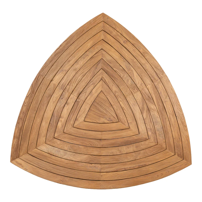 Gartentisch Leaf, 160x160cm, dreieckig