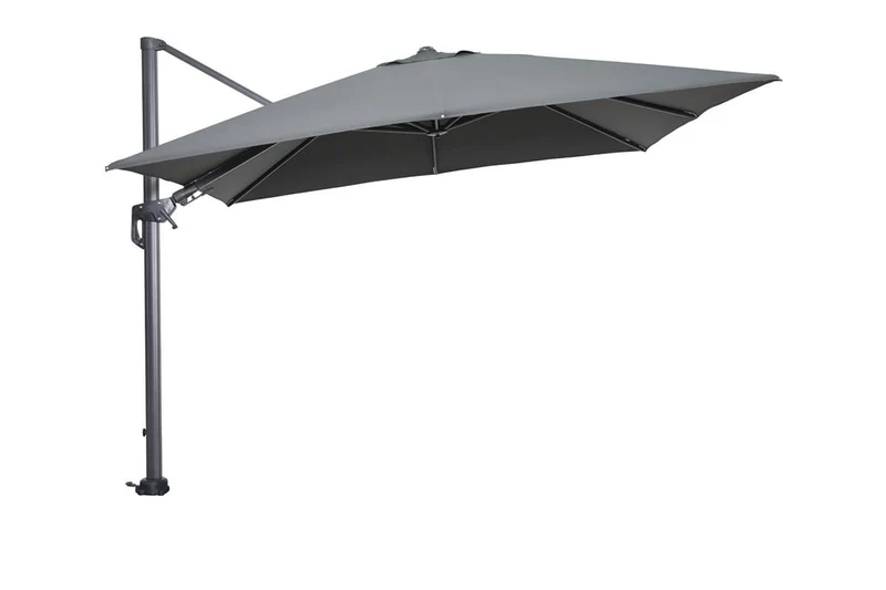 Garden Impressions Hawaii parasolset 300x300 donkergrijs 90 kg