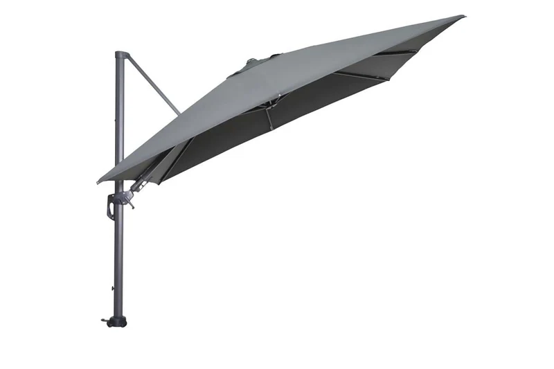 Garden Impressions Hawaii parasolset 300x300 donkergrijs 90 kg