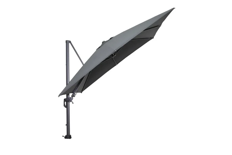 Garden Impressions Hawaii parasolset 300x300 donkergrijs 90 kg