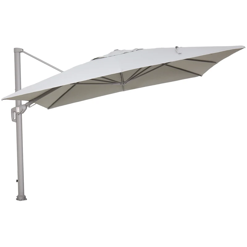 Garden Impressions Hawaii Big Pole II zweefparasol 350x350 taupe/royal sand