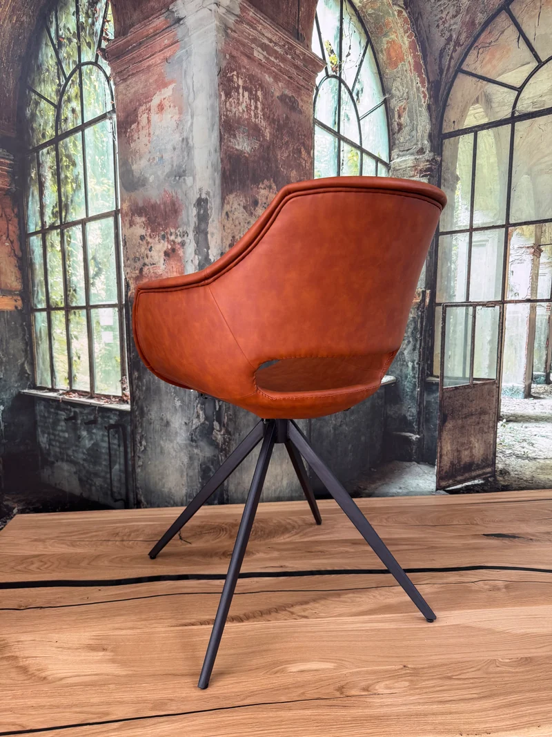 Stuhl +Metallgestell +360° Drehfunktion +vers. Farben +Neu auf Lager
