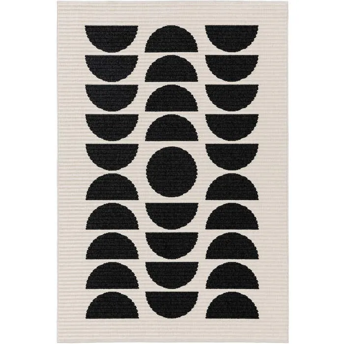Benuta In- & Outdoor Teppich Taro Black/white