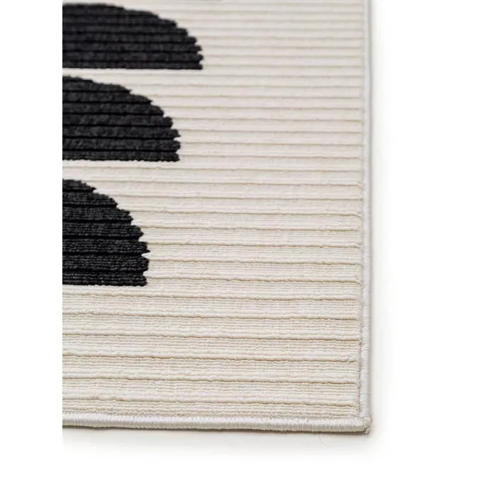 Benuta In- & Outdoor Teppich Taro Black/white