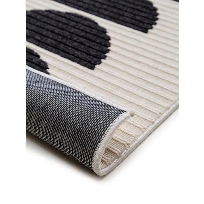 Benuta In- & Outdoor Teppich Taro Black/white