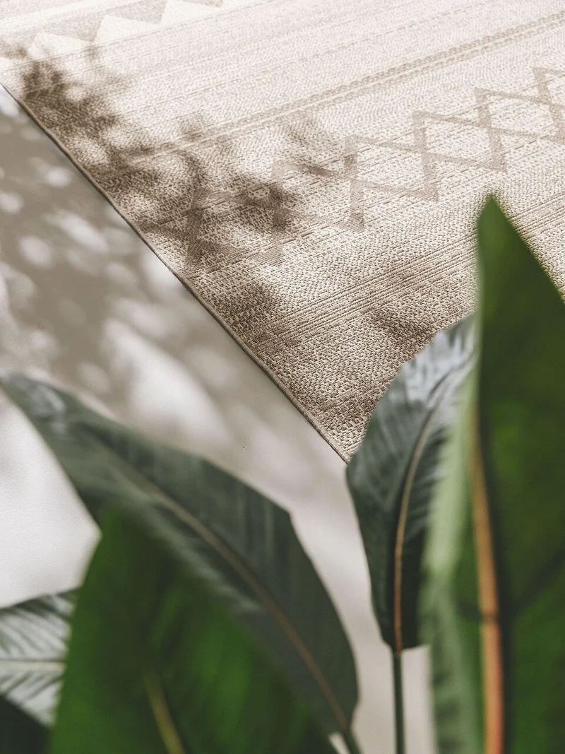 Benuta In- & Outdoor Teppich Naoto taupe