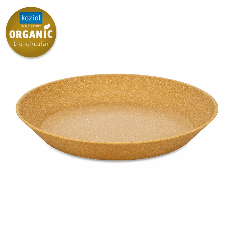 Koziol Connect tiefer Teller Ø24cm BIO-CIRCULAR - Nature Wood