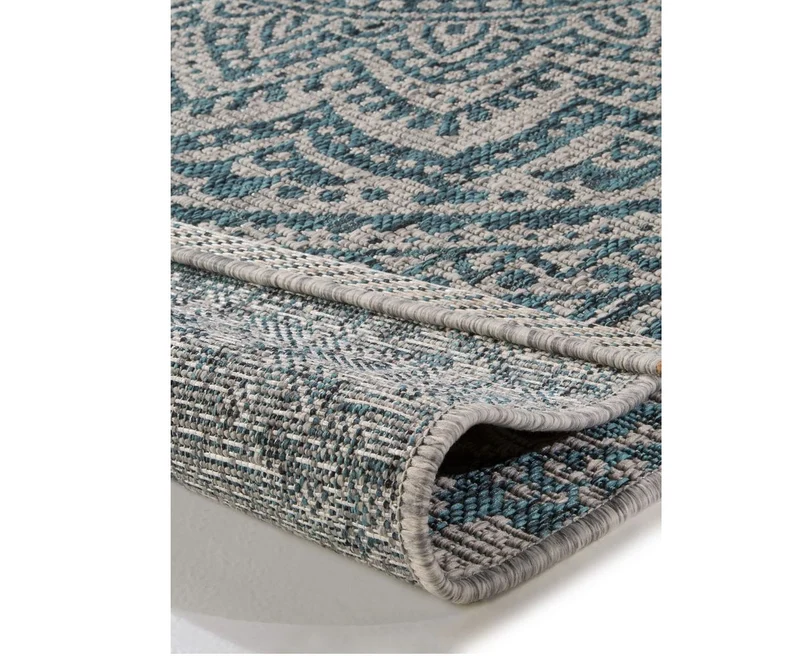 Benuta In-& Outdoor Teppich Cleo Beige/Blue