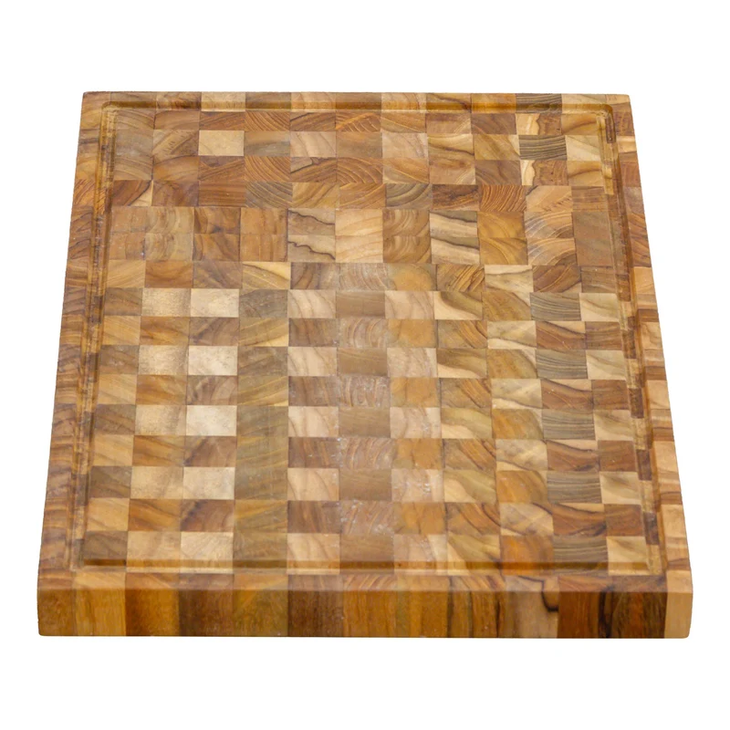 Schneidebrett Teakholz, 35x25x2,5cm, S