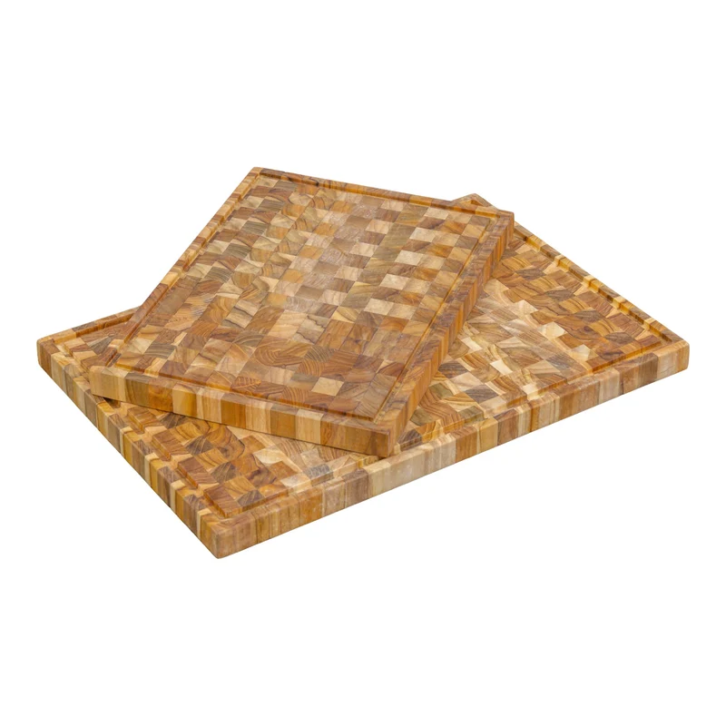 Schneidebrett Teakholz, 35x25x2,5cm, S