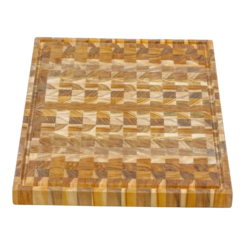 Schneidebrett Teakholz, 45x30x2,5cm, L