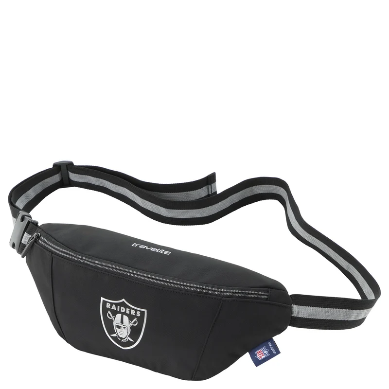 Travelite NFL - Riñonera 33 cm (Las Vegas Raiders)