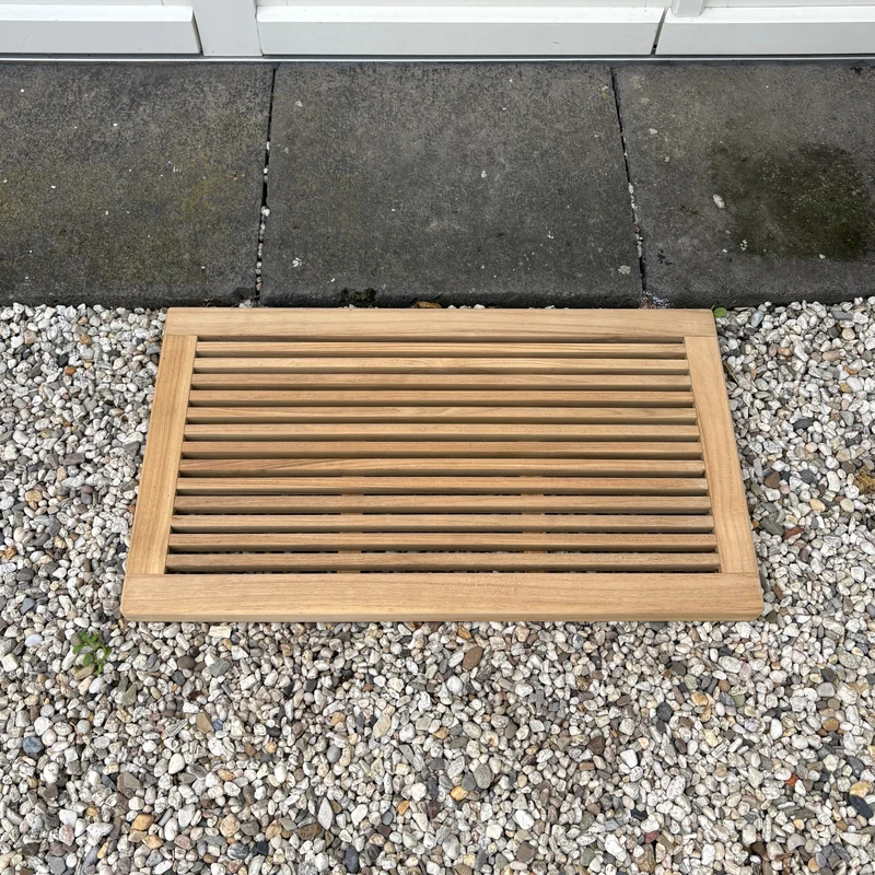 Teak Fußmatte, 45x80cm