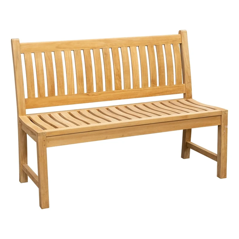 Teak Gartenbank Beaufort ohne Armlehnen, 120 cm