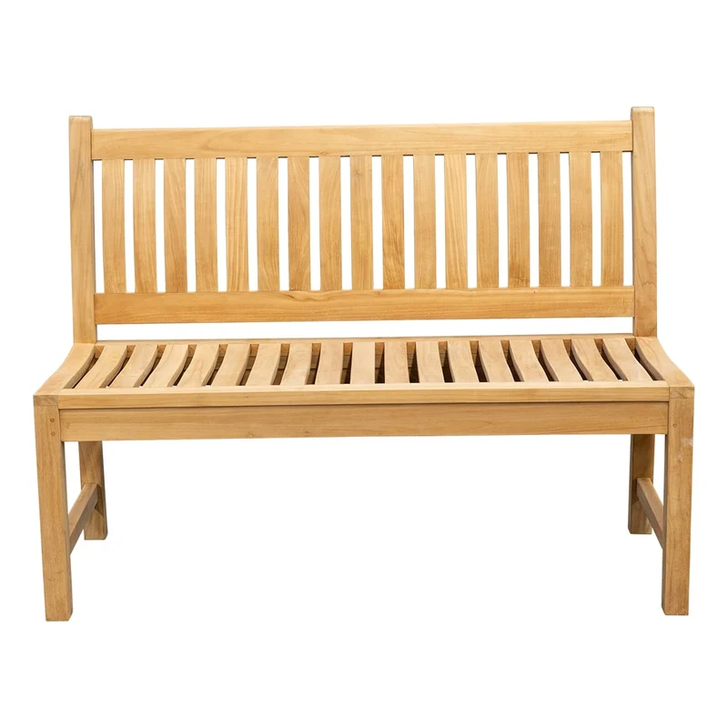 Teak Gartenbank Beaufort ohne Armlehnen, 120 cm