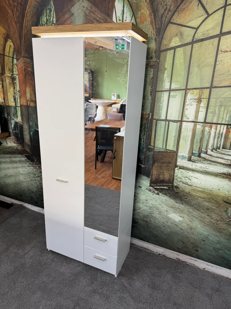 Vitrine +LED-Beleuchtung +Schubladen +Neu auf Lager