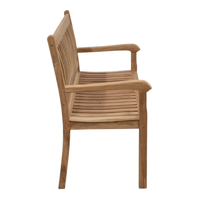 Teak Gartenbank Beaufort, verschraubt, 100cm, Selbstmontage