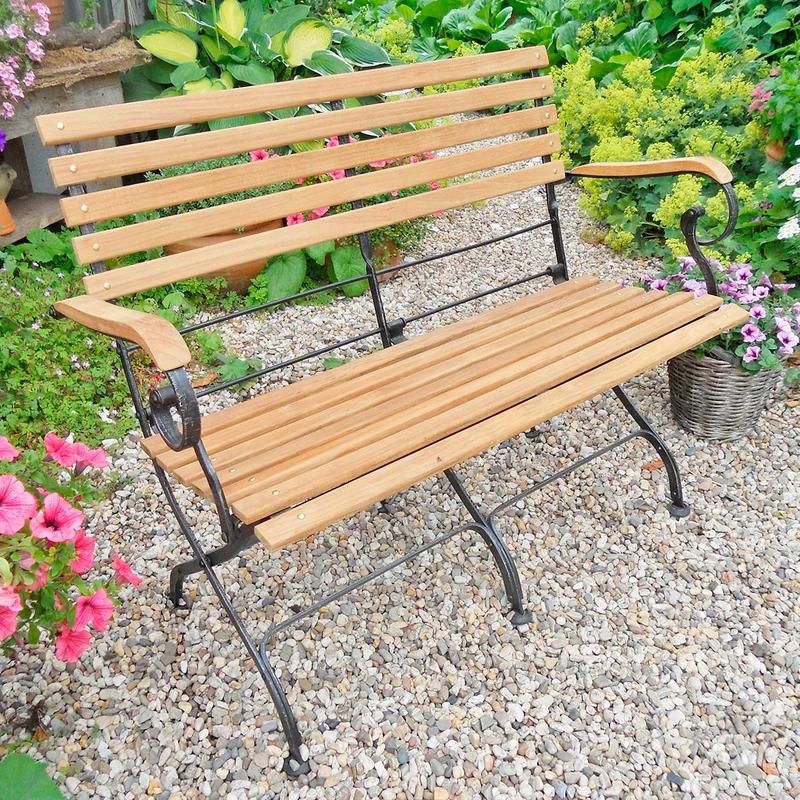 Teak Klappbank Longlife, 115 cm