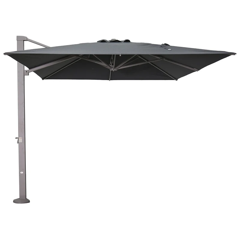 Garden Impressions Hawaii Emperor parasol - 3x4 m - taupe - antraciet