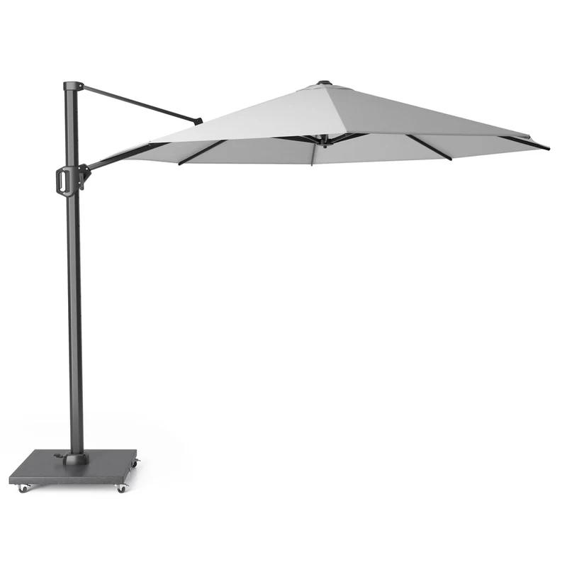 Platinum Sun & Shade zweefparasol Challenger T¹ ø350 lichtgrijs