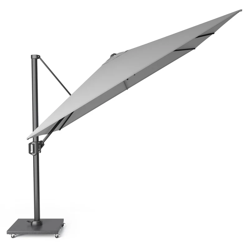 Platinum Sun & Shade zweefparasol Challenger T¹ 300x300 lichtgrijs