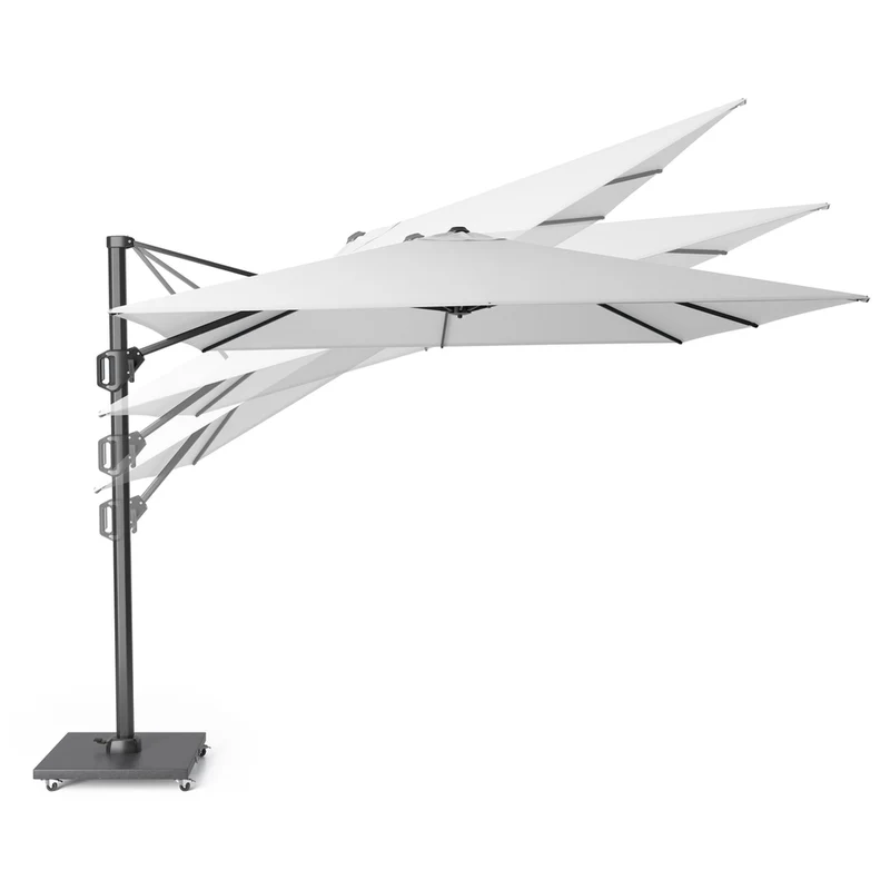 Platinum Sun & Shade zweefparasol Challenger T¹ 300x300 wit
