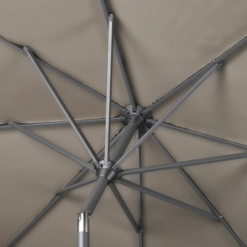 Platinum Sun & Shade parasol Riva premium ø300 Faded black