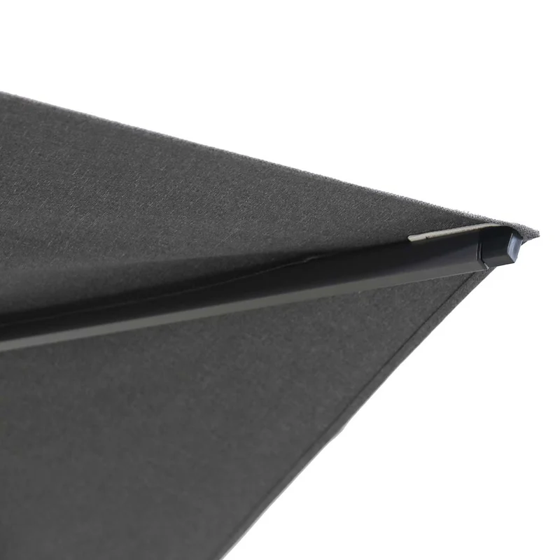 Garden Impressions Hawaii Emperor parasol - 3x4 m - carbon black - antraciet