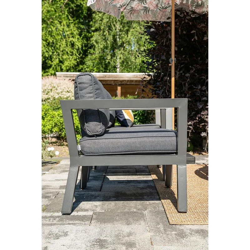 Garden Impressions 5-delige loungeset Ridge – 4 luxe lounge fauteuils inclusief salontafel