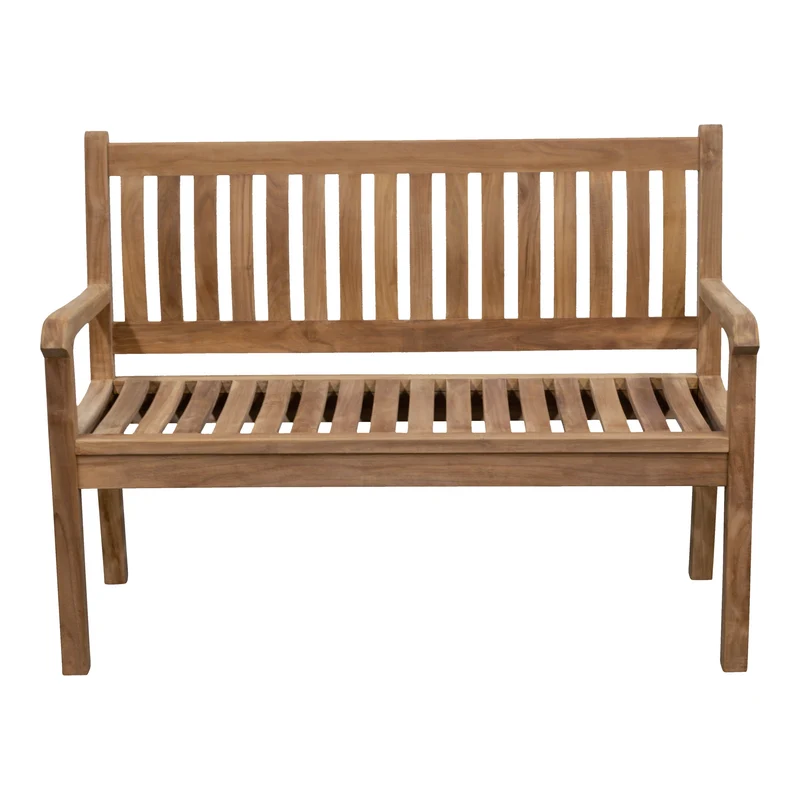 Teak Gartenbank Beaufort, verschraubt, 100cm, Selbstmontage