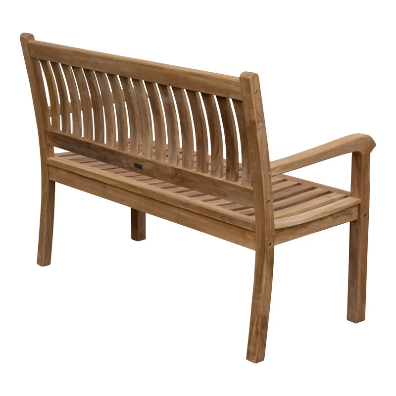 Teak Gartenbank Beaufort, verschraubt, 100cm, Selbstmontage