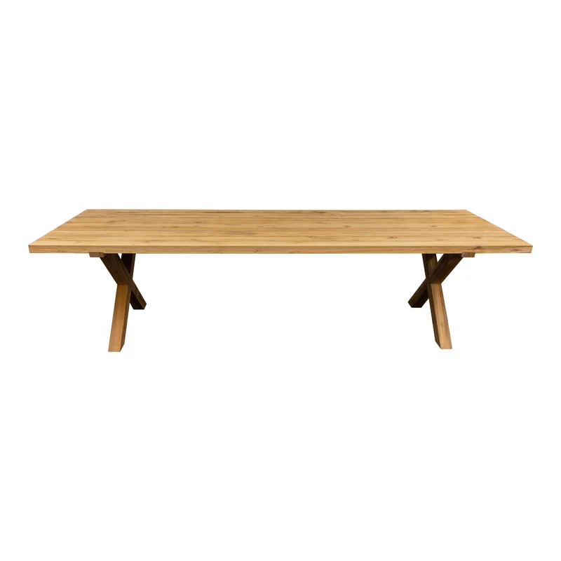 Gartentisch Ziller, X-Beine, 300x100cm