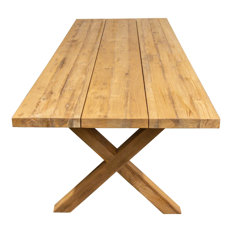 Gartentisch Ziller, X-Beine, 300x100cm