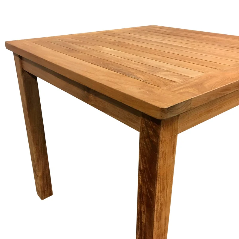 Teak Gartentisch quadratisch Classic - 90x90cm