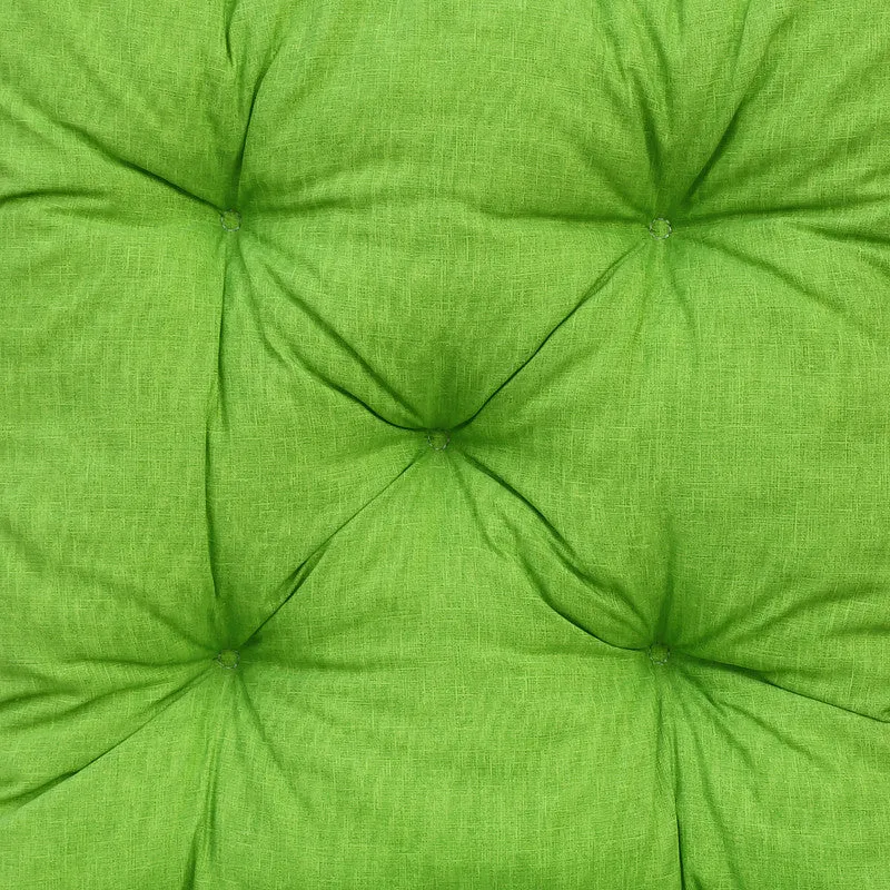 3er Bankauflage ca. 150x50x8 cm Hellgrün – Gartenbankkissen UV-beständig & formstabil