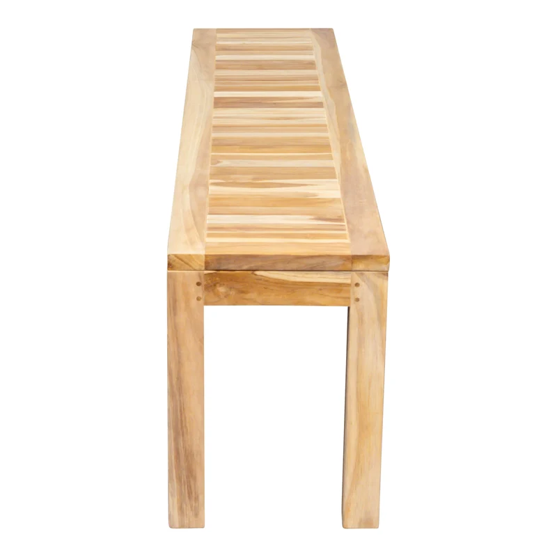 Teak Gartenbank Hampton, 180cm, zerlegt