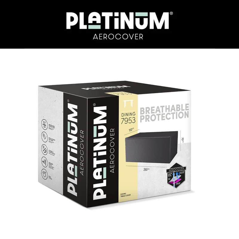 Platinum AeroCover Tuintafelhoes 260x110xH70